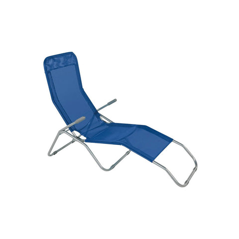 Formentera Blue Rocking Recliner