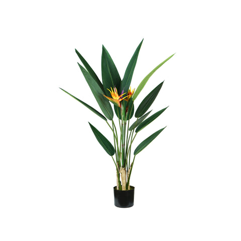 Polyethylene Ornamental Plant with Realistic Leaves, 120cm