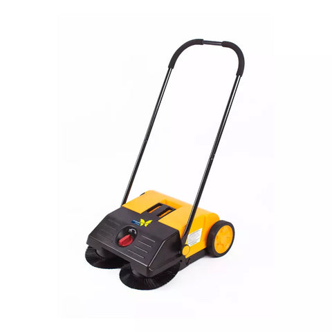 Manual Push Sweeper with a 55 cm Sweeping Width, 25L