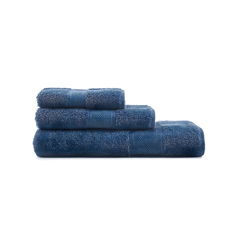 Set of 3 cotton bath towels