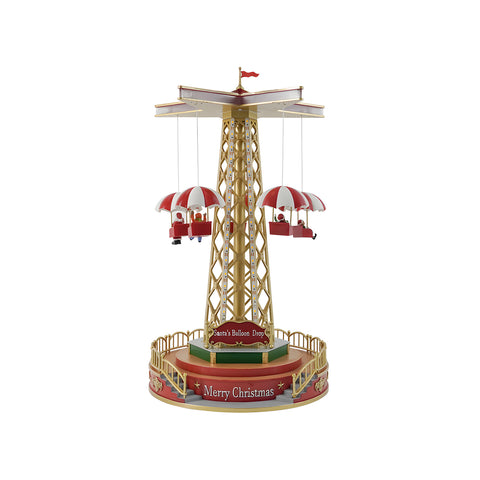 Animated Christmas Carousel with Music and LED Lights