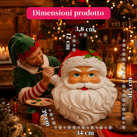 Decorative Christmas tree base, 10 designs, made of iron and magnesium, universal attachment, for trees up to 210 cm, 2 models with LED lights