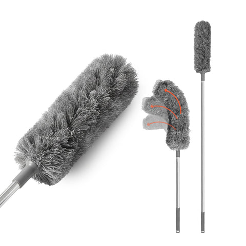 Duster with Extendable Telescopic Pole up to 2.8 m and Tilting Head