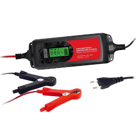 3-Function LCD Charger For 6-12v Lead-Acid Batteries