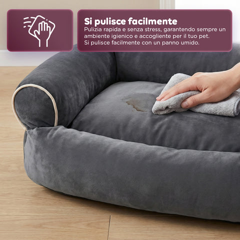 Soft Sofa-Style Bed for Dogs and Cats, Various Sizes and Colors