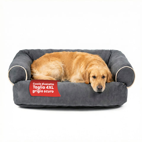 Soft Sofa-Style Bed for Dogs and Cats, Various Sizes and Colors