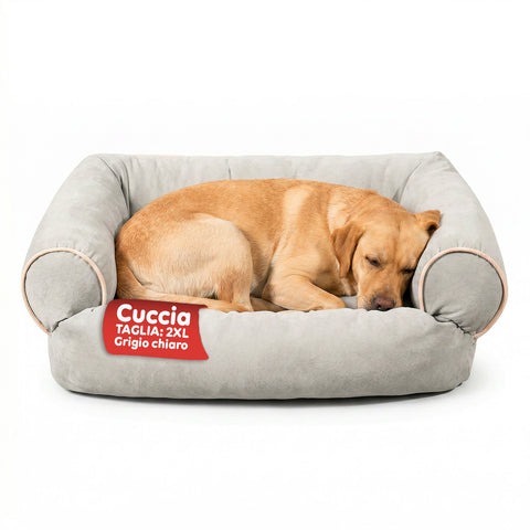 Soft Sofa-Style Bed for Dogs and Cats, Various Sizes and Colors