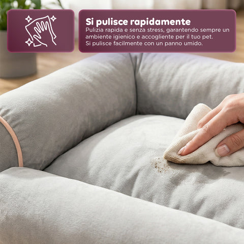 Soft Sofa-Style Bed for Dogs and Cats, Various Sizes and Colors