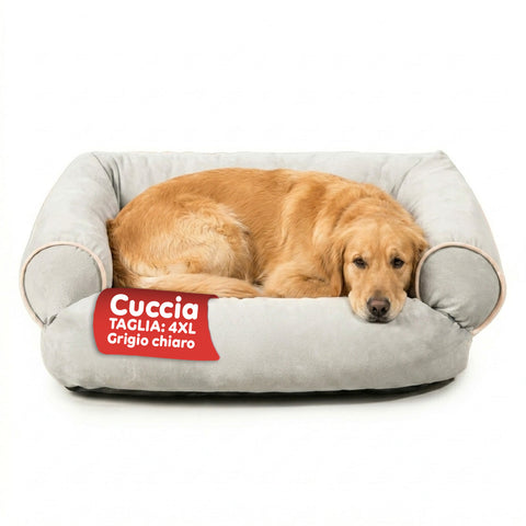 Soft Sofa-Style Bed for Dogs and Cats, Various Sizes and Colors