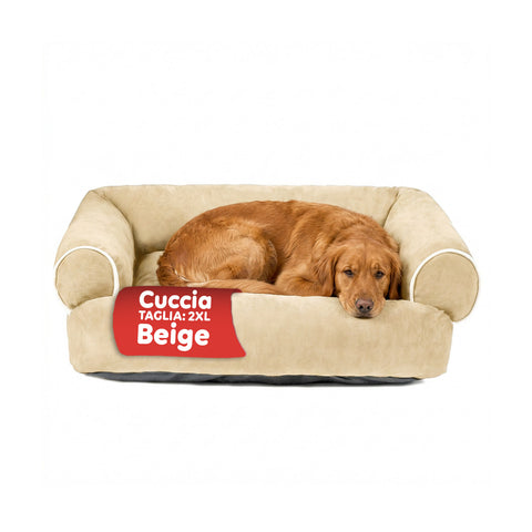 Soft Sofa-Style Bed for Dogs and Cats, Various Sizes and Colors
