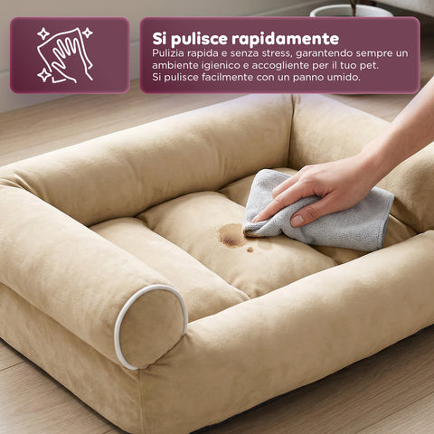 Soft Sofa-Style Bed for Dogs and Cats, Various Sizes and Colors