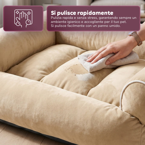 Soft Sofa-Style Bed for Dogs and Cats, Various Sizes and Colors