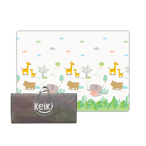 Foldable Children's Play Mat 180x150 cm in XPE - Soft and Waterproof with Bag Included