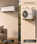 Unità esterna del climatizzatore monosplit inverter