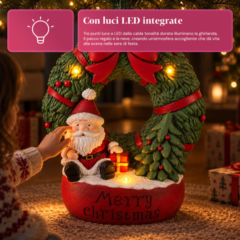 Decorative Christmas tree base, 10 designs, made of iron and magnesium, universal attachment, for trees up to 210 cm, 2 models with LED lights