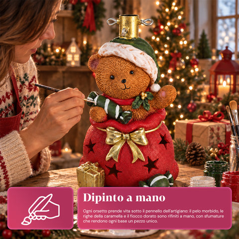 Decorative Christmas tree base, 10 designs, made of iron and magnesium, universal attachment, for trees up to 210 cm, 2 models with LED lights