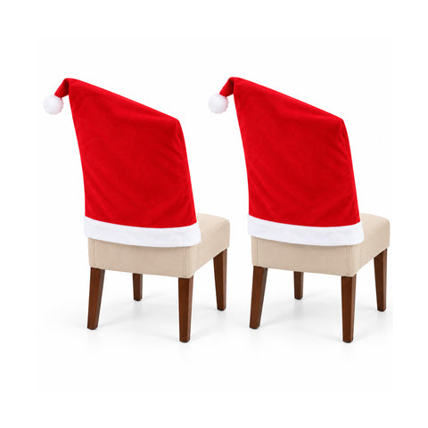Christmas Chair Cover, Santa Hat, 50x60 cm