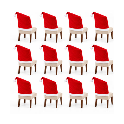 Christmas Chair Cover, Santa Hat, 50x60 cm