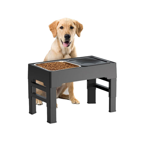 Adjustable Bowls Perfect for All Dogs - from 8.7 to 28.8 cm in Height