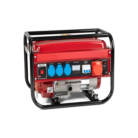 Portable Dual-Output Generator 220V / 380V for Camping and Construction Sites
