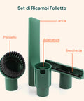 Set Accessori Folletto Compatibile VK130 in Poi – Lancia, Pennello, Adattatore