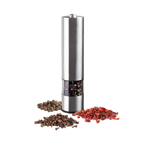 Cordless Battery-Powered Spice Grinder with LED Light