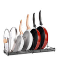Organizer Portapentole Estensibile da 30 a 58cm per Utensili da Cucina