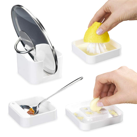 4-in-1 Kitchen Food Set White