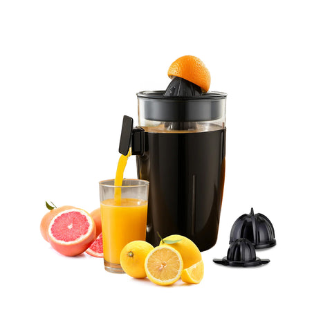 Electric Citrus Juicer with Bidirectional Rotation and Removable Parts