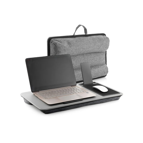 XL Bed Tray Portable Desk for Laptop with Mat and Mouse