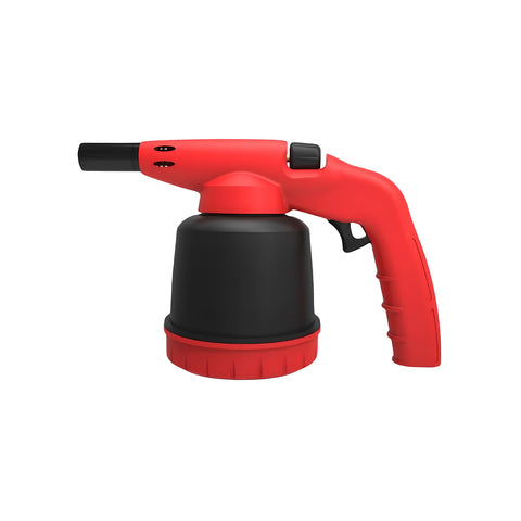 Hellfire gas soldering torch with three patents and piezo ignition