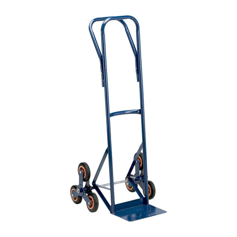 Stair-Climbing Transport Trolley with a Maximum Load Capacity of 120 Kg, Blue