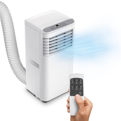9000 BTU Portable Air Conditioner, 3-in-1 Dehumidifier with Timer and Remote Control