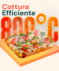 Set Pietra Refrattaria e Pala in Bambù per Pizza Croccante Fatta in Casa