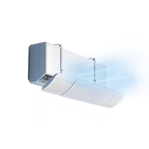Air Deflector for Wall-Mounted Air Conditioner, with Filter and Quick Installation