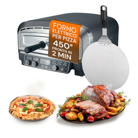 Professional Electric Pizza Oven with Peel 2200W