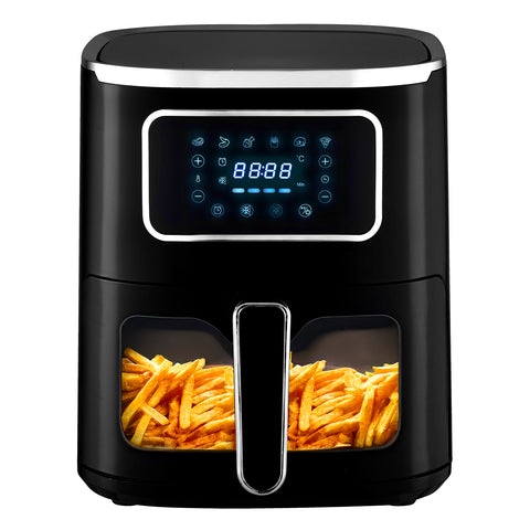 7,5L 1600W Air Fryer with LED Panel and 6 Automatic Programs