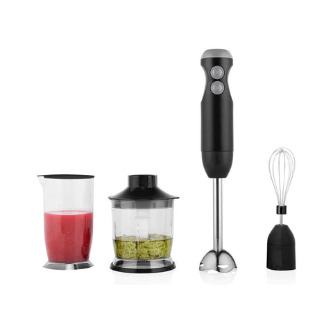 4-in-1 Kitchen Blender with Accessories for Chopping, Whisking and Blending