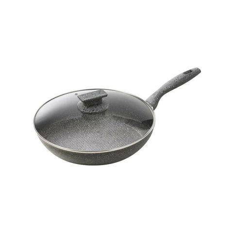 Induction frying pan with glass lid 24cm
