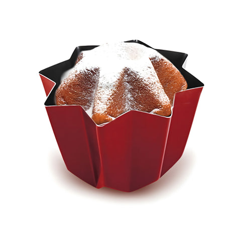 Non-Stick Aluminum Pandoro Mold, 800gr, 22cm