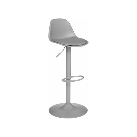 Adjustable Grey Polypropylene Stool