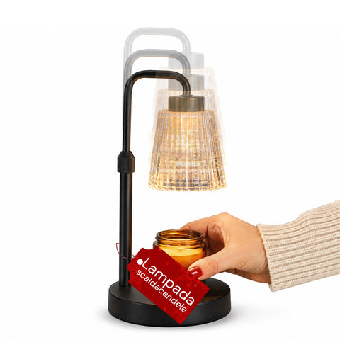 Candle Warmer Lamp with Timer, Dimmable and Height Adjustable