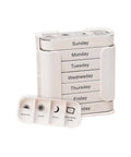 avilia home organizer pillole settimanale 7 giorni con contenitori giornalieri rimovibili e portatili ean 8052879011429