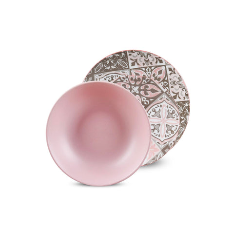 18-Piece Maiori Porcelain Dinnerware Set