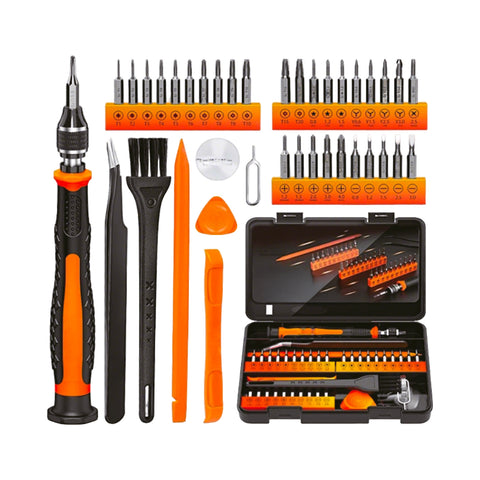 38-in-1 Precision Electronic Repair Tool Kit - S2 Steel with 30 Interchangeable Magnetic Bits