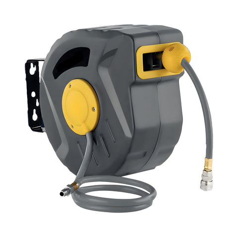 10m Compressed Air Hose – Automatic Reel with Wall-Mounting Bracket
