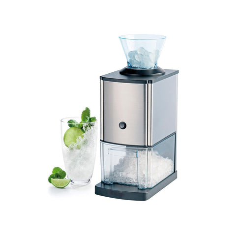 Electric Ice Crusher for Beverages, Slushies and Drinks - 12-Cup Container