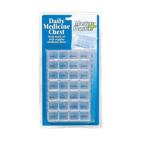 Pill Container with 7 Compartments
