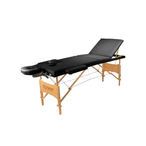 Black Portable Massage Table