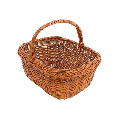 Wicker mushroom basket 28x34x39cm